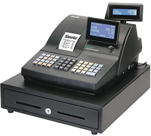 Sam4s CD403 NR-510R Electronic Cash Register