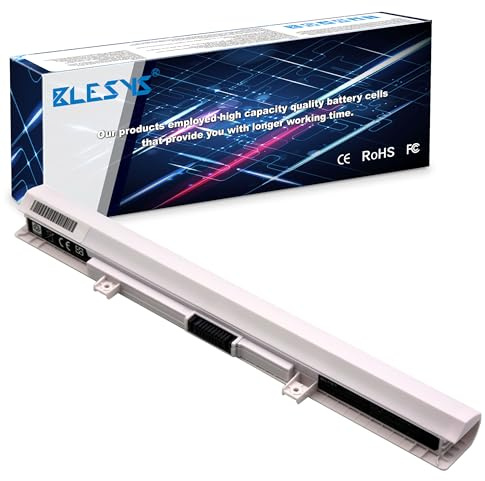 BLESYS weiß Akku für Toshiba Satellite c70-c-104 c70-c-12f c70-c-182 c70-c-18p c70-c-1cn c70-c-1cp c70-c-1d4 c70-c-1d5 c70-c-1dv c70-c-1e7 c70-c-1h6 c70-c-1h9 c70d-c-10p Laptop 14.4V 2200mAh