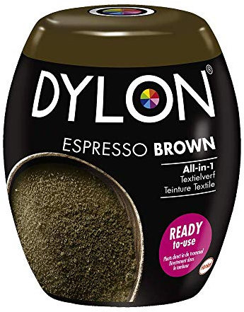 DYLON Textielverf Wasmachine Pods, Espresso Brown