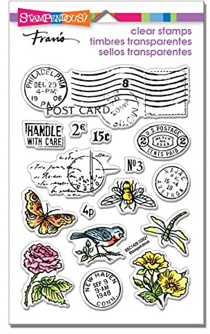 Postage Creations Stempel-Set, transparent