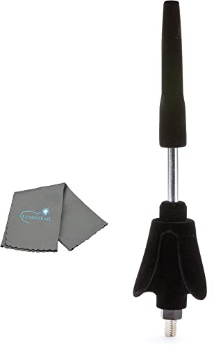 Lumintrail Hercules Deluxe Velvet Peg For Flute/Clarinet Stand (French or German), DS602B, For Hercules Instrument Stands with Peg Holes, with a Cleaning Cloth