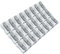 VILLCASE 24st Bleistiftspitzer Einlochbleistift Für Schulhandbuch Bleistift Schreibwaren Für Anspitzer Masse Schulbedarf Aluminiumlegierung Silver