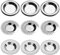 9PCS Kitchen Sink Strainer, Standard Strainer Drain Protector Hair/Food Catcher for Bathroom, Kitchen, Shower