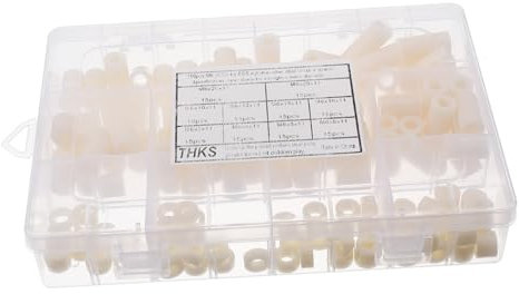PRETYZOOM 150Stücke Nylon Abstandshalter Runder Isolationsabstand Mit Unterlegscheiben Schraubhülsen Für Sichere Montage DIY Projekte Praktischer