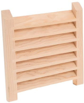 SOIMISS Persianas De Ventilación Para Sauna Rejilla De Madera Que Mejora El Flujo De Aire Salas De Vapor y Saunas Accesorio De Ventana