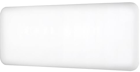 Mill Invisible Radiatore Elettrico Wi-Fi 1000W, Riscaldatore Smart a Basso Consumo per 12-16 m2, Radiatore Elettrico da Bagno, da Parete, Bianco, Design Norvegese