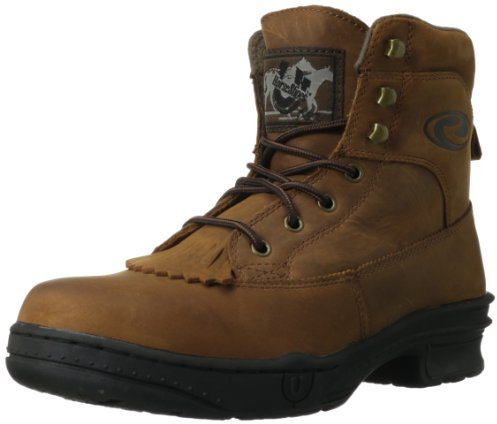 Roper Mens Crossrider Shoe, Brown, 12