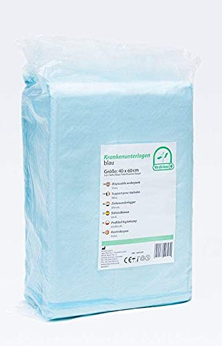 Medi-Inn Einmalunterlagen Krankenunterlagen 40 x 60 cm 10-lagig (10 x 20 = 200 Stück)
