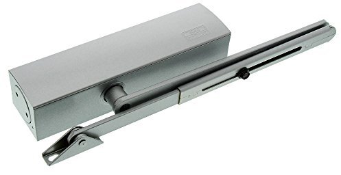 Burg-Wächter Gestänge-Türschließer, Türbreiten bis 95, 110 und 125 cm, Türgewicht bis 160 kg, TS 2000 V S, Silber