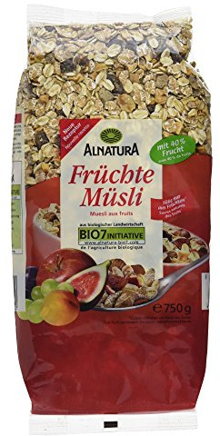Alnatura Bio Früchte-Müsli, 5er Pack (5 x 750 g)