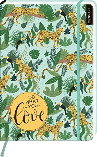 myNOTES Notizbuch A4: Do what you love: Notebook large, gepunktet | Für mehr positive Vibes: Ganz viel Raum für Pläne, Skizzen und Ideen