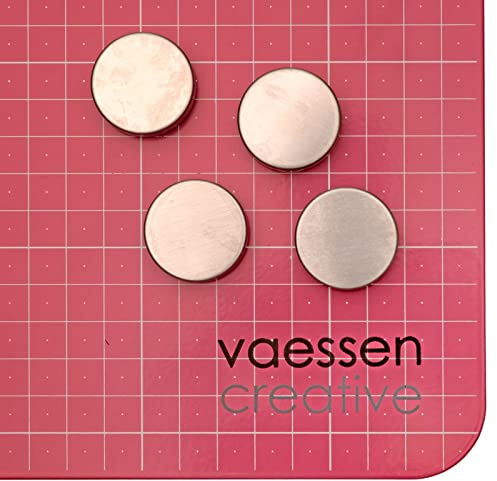 Vaessen Creative Magnetstreifen, 28 cm, Weiß, Work Easy Tool 1009-041, Praktisches Hilfsmittel für Alle Bastelarbeiten, z. B. Grußkarten, Aquarelle und Scrapbook