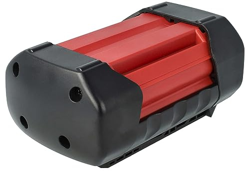 vhbw Akku kompatibel mit Bosch GHE 60 R | GFR 42, GFR 25, GBH 36 V-LI Professional, GHE 70 R Rasenmäher Akku-Gartengerät (3000mAh 36V Li-Ion)