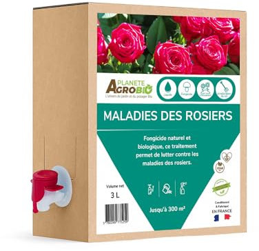 Traitement bio maladies des rosiers (3 Litres)