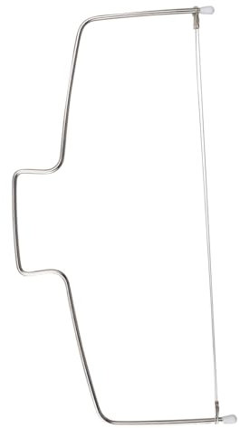 Luckious Professional Stainless Steel Cake Cutter, Wire Slicer for Cutting Cakes, Kitchen Baking Tools - Adjustable Cutting Wire Leveller for Perfect Cake Slices