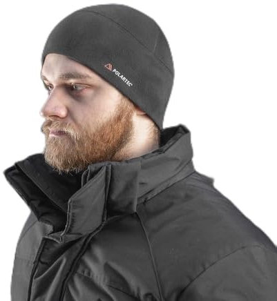 M-Tac® Mütze Herren Fleece Fleecemütze Wintermütze Beanie Army Tactical Warm, Black, M