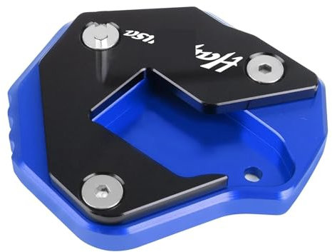 Motorrad Seitenständer Unterlage Motorrad Ständer Fuß Seite Stehen Vergrößern Erweiterung Unterstützung Platte Pad Für SUZUKI Für HAYABUSA GSX-R 1300 GSX-R 2007-2021 Verbreiterung Ständer Platte ( Col