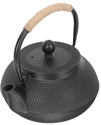 1 tetera para hervir, tetera de kung fu, caldera de agua rápida, tetera para té, vaporera, tetera de gas, tetera con mango lateral, tetera japonesa de cristal para girar, jarra de leche antigua