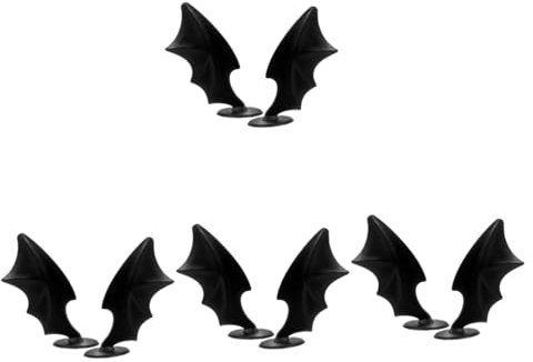 iplusmile 4paare Dekorative Flügel Für Motorradhelme Kreative Headdress Wings Für DIY-helmdekoration Passend Für Helme Taschen Kleidung Und Mehr