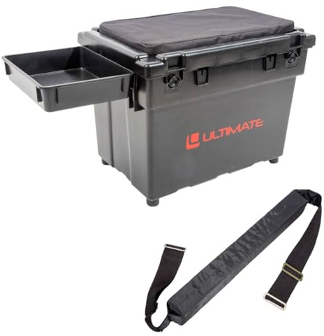 Ultimate Coast Seatbox (mit Kissen, Side Tray & Tragegurt) - Sitzkiepe