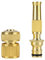 YYTECH 2 Stück Messing Gartenschlauch Düse, Hochdruck Gartenbrause Messing Düse mit Schnellanschluss Reinigungsspritze für 13mm (1/2) Schlauch, für Garten Bewässerung