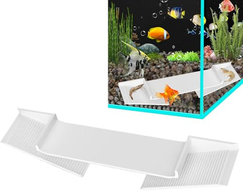Aquarium Tunnel - Fish Shrimp Habitat Tube,Large Corner Underground Dome Triangle Curve Hole for Reptile Aquatic Terrarium Terrace Use
