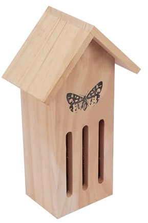 Schmetterlingshaus, Schmetterlingshäuser für den Garten - natürliches Schmetterlings-Hotel | 11,2 x 3,9 x 3,2 Zoll großes Schmetterlingshaus auf dem Boden oder zum Aufhängen an der