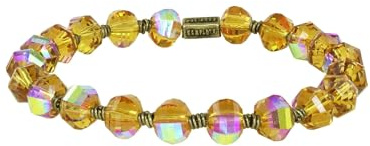 Konplott Armband Petit Glamour d´Afrique gelb antik Messing