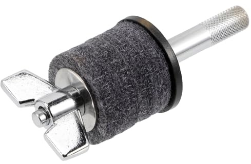 Apilador Plata para Soporte de Percusión de Platillos Metálico | Creación de Múltiples Montajes, se Enrosca en Soporte, Repuesto Práctico, Metal Plateado