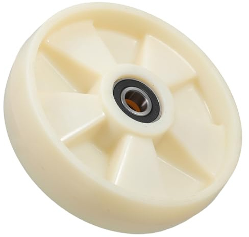 MAGICLULU Roues de Transpalette Rotatives 200x50 Mm en Nylon avec Roulements à Billes, 47 Mm, Silencieuses et Solide, Adaptées aux Transpalettes Manuels pour Manutention Industrielle