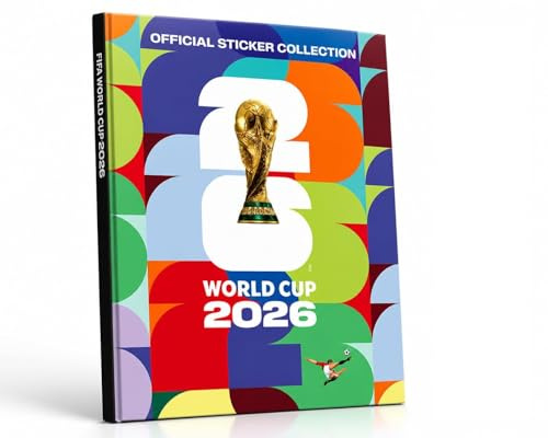 Fußball WM 2026 Sticker Album Hardcover | World Cup 2026 Sammelalbum – stabile Premium Ausgabe für Sammler