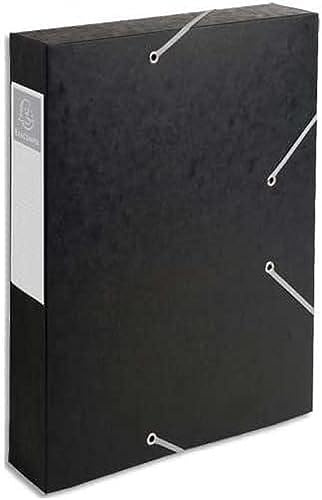 Exacompta Archivbox Cartobox A4 Rücken 6 cm schwarz