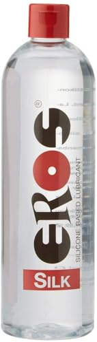 EROS Silk - Gleitmittel Gleitgel Massagegel auf Silkonbasis - Made in Germany (500ml)