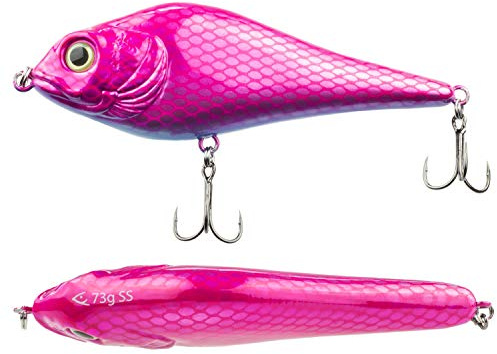FISHN JERKYone Jerkbait – 73g, 15cm – Wobbler & Kunstköder mit Mustad Haken für Hecht, Zander & Barsch