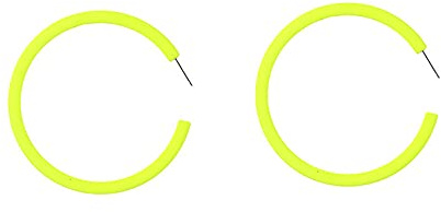 90er Jahre Retro Neon Stern Dreieck Kreis Creolen Vintage für Party Disco Bunte große Creolen bunte Ohrringe baumeln Ohrringe für Frauen Mädchen, Harz, Kein Edelstein
