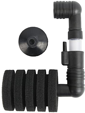 Zerodis Aquarium Nano Bio Schwamm Aquarium Luftfilter Mini Schwammfilter Poröser 5-lagiger Biochemischer Wasserfilter mit Hoher Dichte für Aquarienfischfilter Filter 5