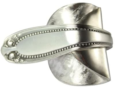 Besteck Schmuck Ring, ca. 66 (21,2) Ring aus Besteck