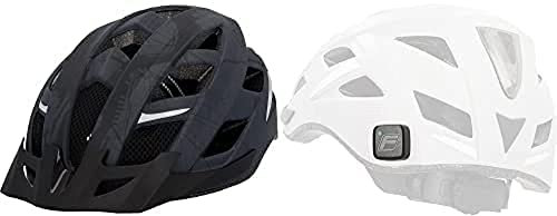 Bundle FISCHER Fahrradhelm Urban Plus Brooklyn mit Crash-Sensor FIND.U