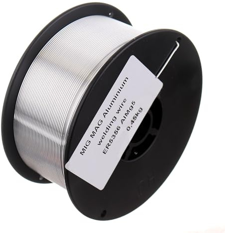 Alambre de soldadura para aluminio Mig ER5356 AIMg5 0,8 mm 0,45 kg