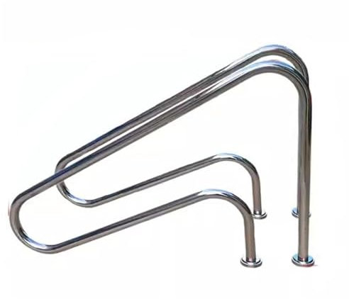 2 stycken räcken for pooler for nedgrävda simbassänger med stödplattor for snabb installation och perfekta handtag poolräcken for inomhuspooler utomhuspooler spavattenparker (Size : 2pcs-1.5 mm)