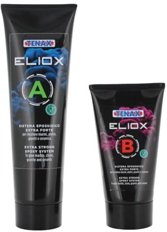 Ladecormarmi TENAX elioxA+B Mastic époxy extra clear kg.0.300