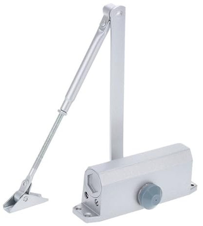 TüRschließEr Automatisches Türschließer-Sicherheitssystem, einstellbare Schließ-/Verriegelungsgeschwindigkeit, Aluminium, for linke und rechte Türen, 25–45 kg, 900 mm Automatischer TüRschließEr