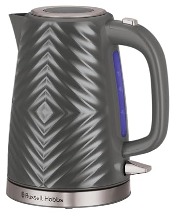 Russell Hobbs Groove Kettle Grey-26382-70