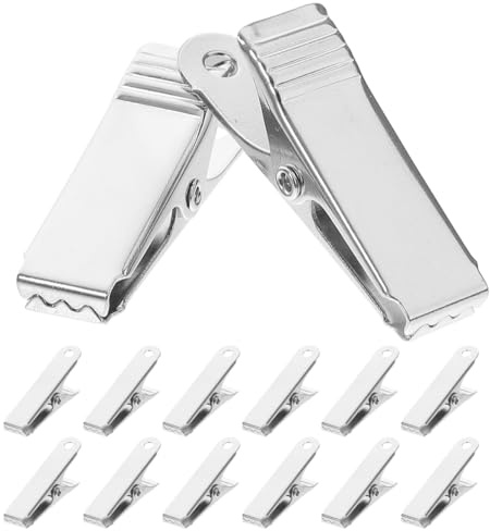 ULTECHNOVO Mini Metal Alligator Clips 40 Pcs Small Spring Clamps for Crafts DIY Projects Home Improvement with Non-Slip Grip and Firm Clamping 1.5 Inch
