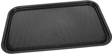 Ciieeo Sartén Antiadherente Para Barbacoa 40x24,5 Cm, Hierro Fundido, Conductividad Térmica Uniforme, Para Cocinar Carnes y Pescados, Uso Estufa y Parrilla, Herramienta De Cocina Práctica