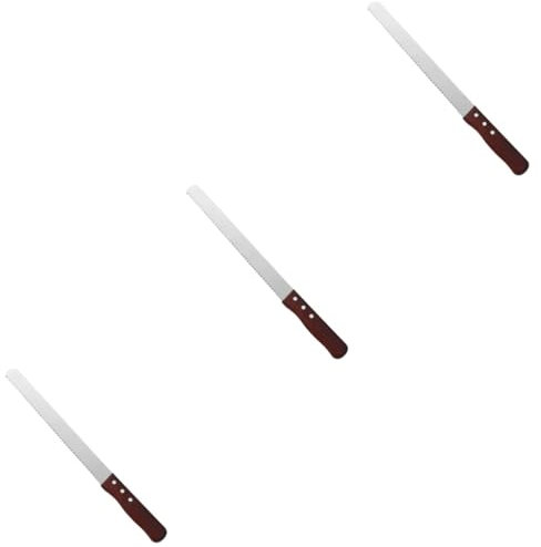 Cabilock 3 Uds Cuchillo Para Pan Cortador De Pastel Rebanador Utensilios De Cocina Cortador De Rebanadas Herramientas De Cocina Para Cortar Pasteles Cortador De Pan Herramienta De