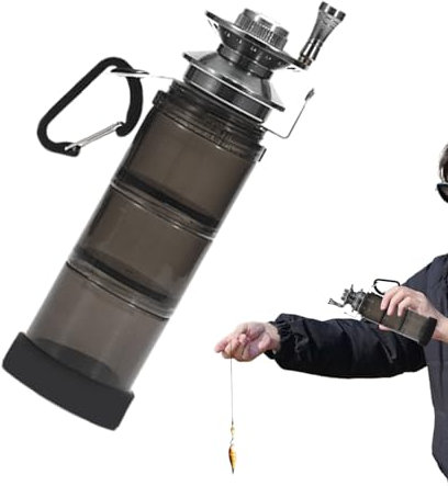 Fishing Lure Holder,Angelköder Aufbewahrung - Wasserdichte Multifunktionsbox Mit Dreifach Unterteilung Für Salzwasser-Ausrüstung Wanderreisen Camping Outdoor Boot