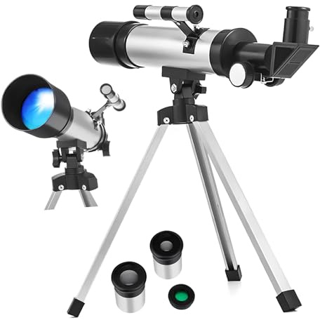 Operitacx Teleskop Für Erwachsene Verstellbares Stativ Refraktorteleskop Zur Sternenbeobachtung Astronomie-teleskop Für Anfänger Mit High-end-objektiven