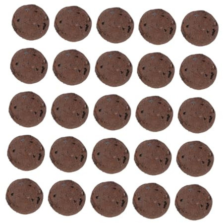 Happyyami Piedras para Macetas de Cactus y Suculentas, Tierra para Cultivo Interior, Bolsa 300-600g (1-1.4cm, Color Marrón), Base Transpirable para Plantas de Interior, Filtración y Drenaje