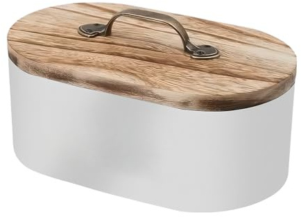 Scatola di immagazzinaggio del supporto del tampone con manico della benda delle donne di igiene organizzatore del bagno articoli da toilette donatore | Elegante contenitore di stoccaggio per tamponi